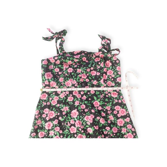 Pink Floral Maxi Dress Tie Straps Princess Highway SZ 10 Estelle Midi Dress - Picture 10 of 12